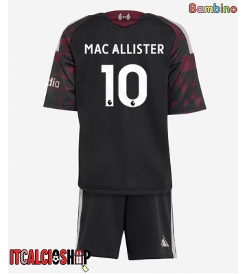 Liverpool Alexis Mac Allister #10 Terza Maglia Bambino 2026-27 Manica Corta (+ Pantaloni corti)